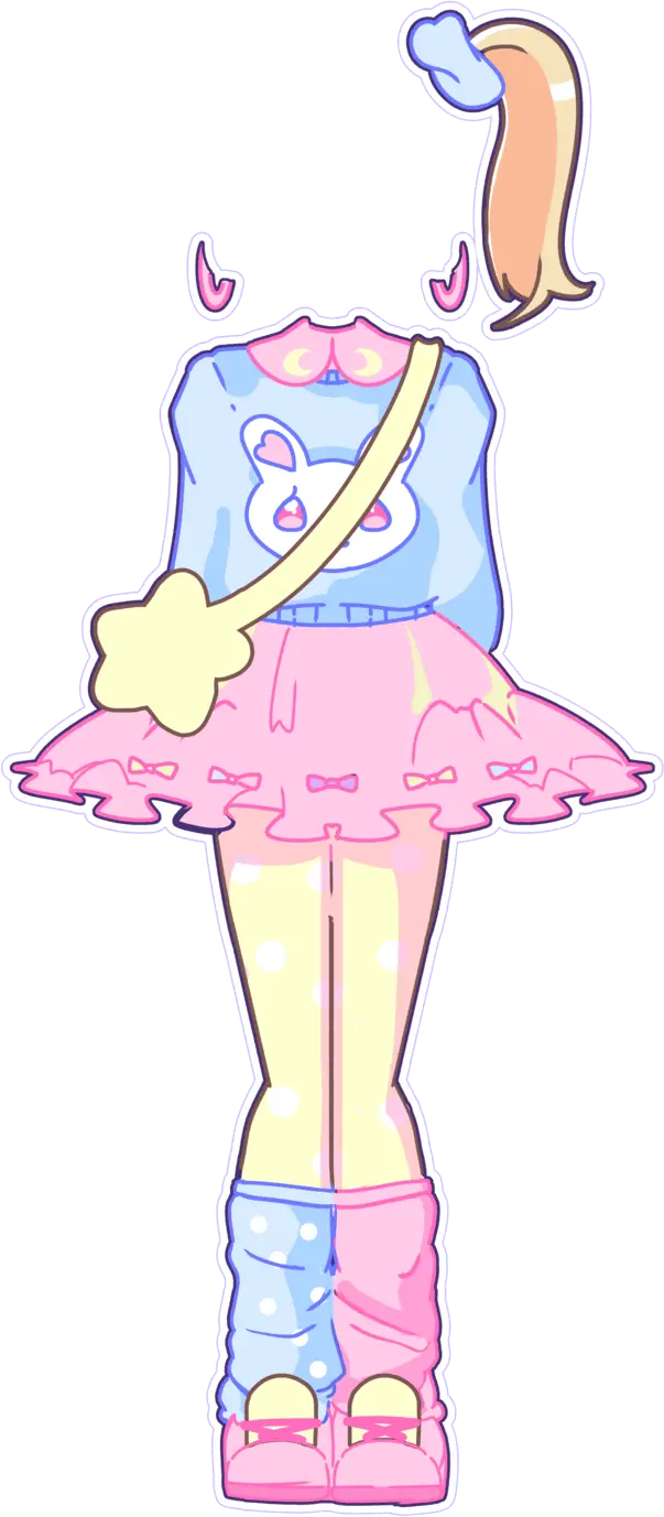 A fairy kei outfit